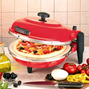 Электрическая мини печь для пиццы